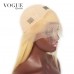 613 Straight Lace Front Wigs 100% Brazilian Virgin Human Hair Bleached Blonde Wigs